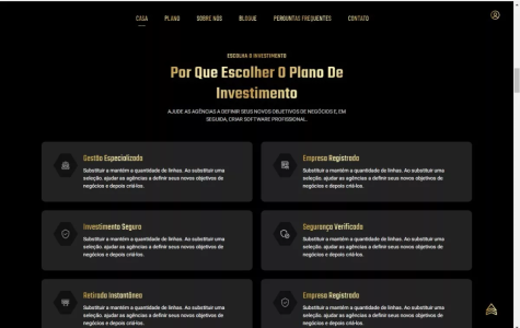 Sistema Plataforma De Investimento 4