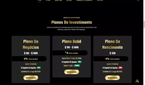 Sistema Plataforma De Investimento 3
