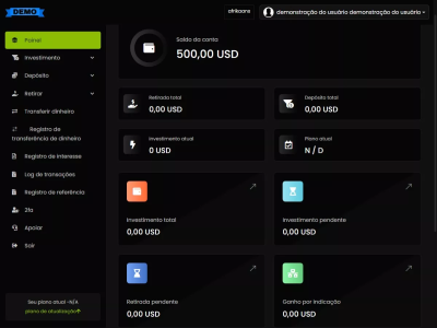 Sistema Investimento De Alto Rendimento Laravel 4