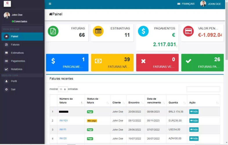 Sistema De Faturamento E Gerenciamento De Clientes