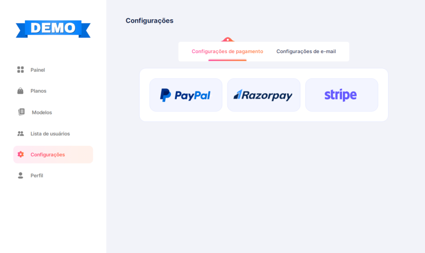 Construtor de sites de Páginas HTML