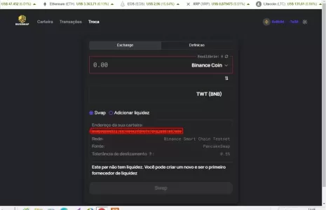 Sistema De Troca Swap Bitcoin, Ethereum, Erc20 Bep20 6