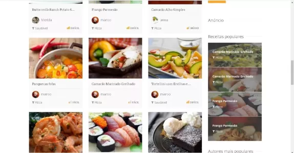 Sistema  Site De Receitas 4