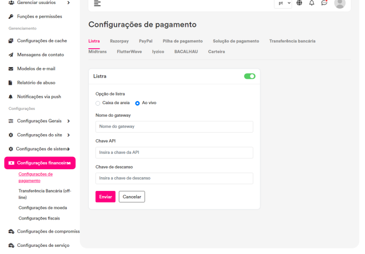 Sistema De Serviços Sob Demanda Freelancer