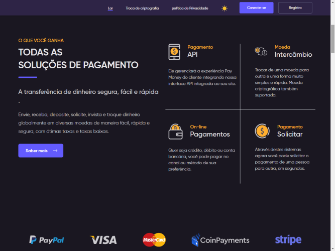 Sistema Gateway de pagamento