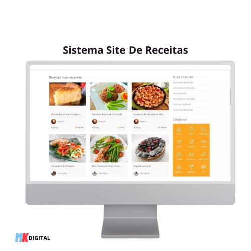 Sistema  Site De Receitas