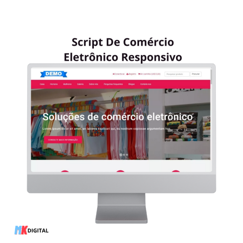 Script Comércio Eletrônico Responsivo