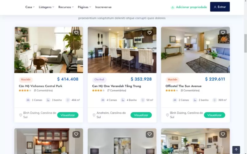 Sistema Imobiliário Multilíngue