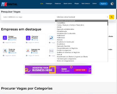 Sistema Portal de Empregos 8