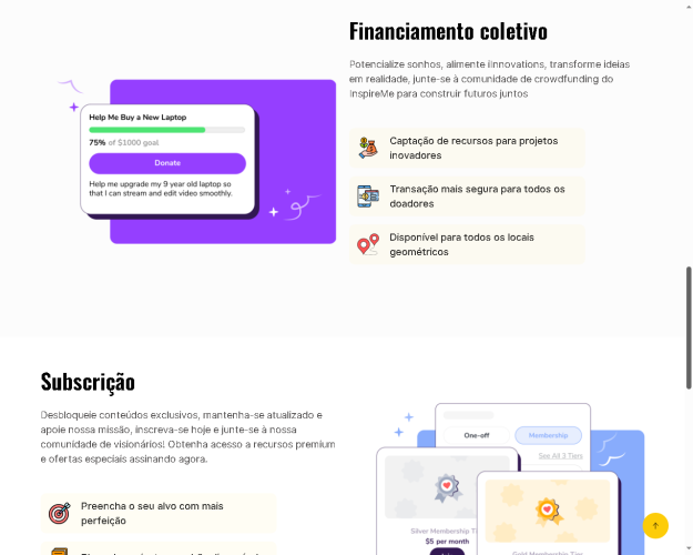 Sistema De Doação E Assinatura