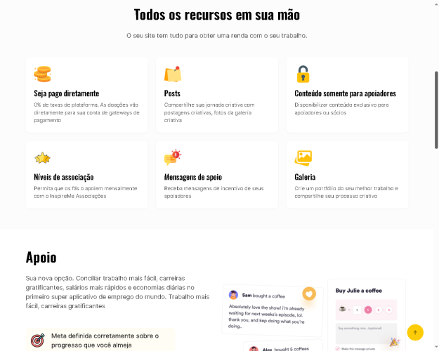 Sistema De Doação E Assinatura