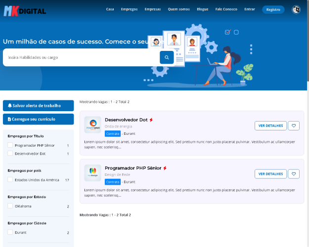 Sistema Portal de Empregos
