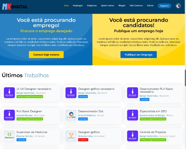 Sistema Portal de Empregos