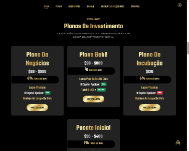 Sistema Plataforma De Investimento 11