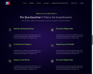 Sistema Plataforma De Investimentos 5
