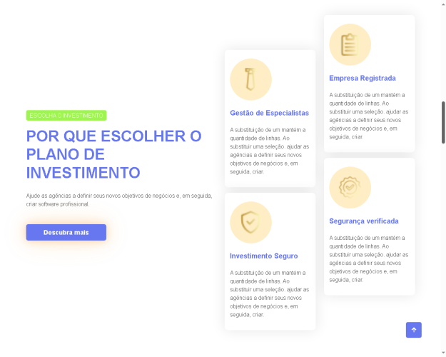 Sistema Plataforma De Investimentos