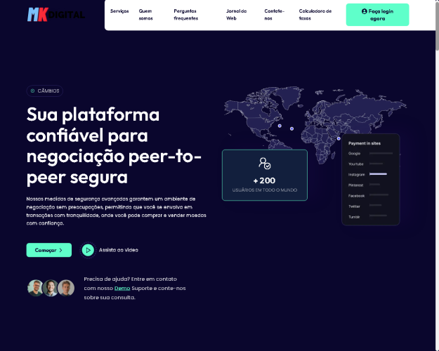 Plataforma de Negociação P2P