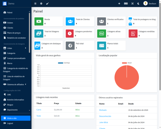 Script Para Classificados Marketplace Laravel