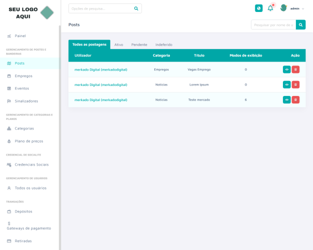 Script Para Fórum Vagas De Emprego E Eventos