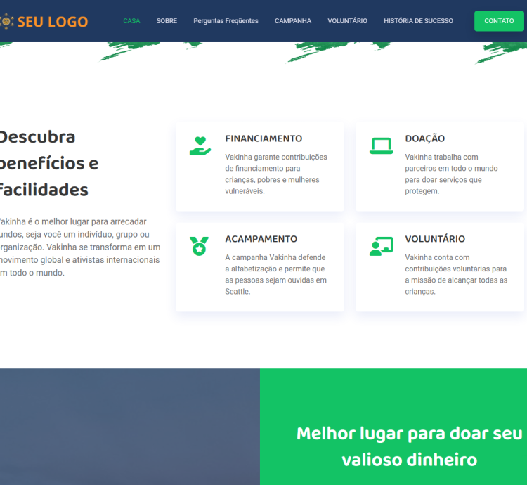 Sistema Para Site De Doações Tipo Vakinha