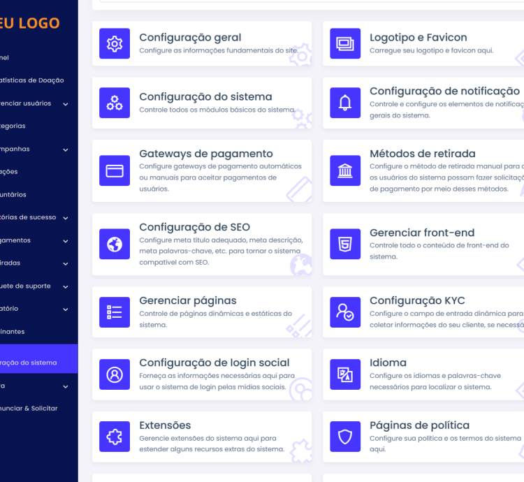 Sistema Para Site De Doações Tipo Vakinha