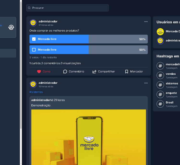 Sistema Para Plataforma De Rede Social Php