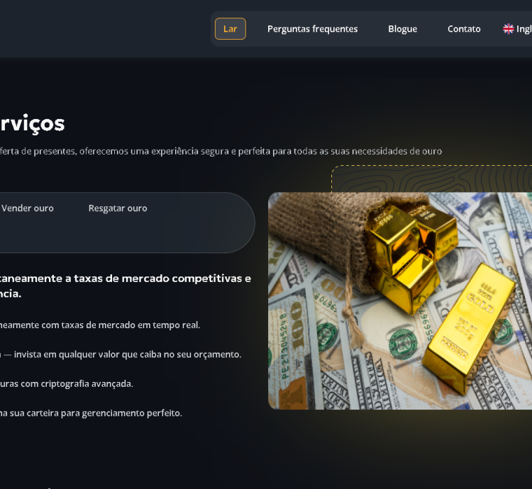 Sistema De Negociação De Ouro Online