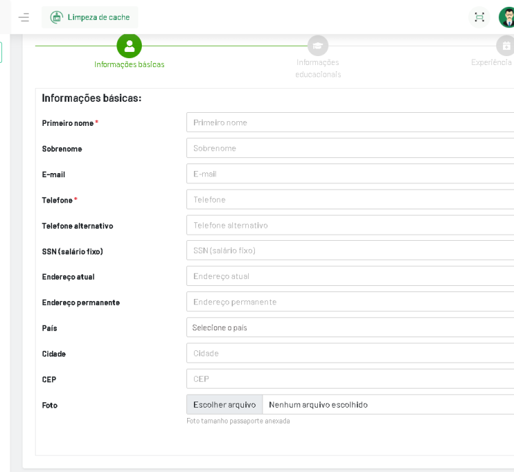 Sistema De Gestão De Recursos Humanos Sistema De Rh