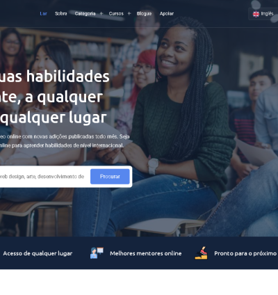 Sistema Para Ensino E Aprendizagem Online Cursos 12