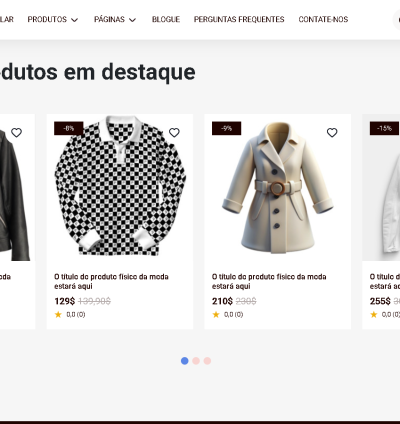 Sistema Para Comércio Eletrônico E Vestuário Online 4