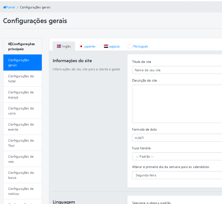Sistema Para  Sites de Reservas Hotel