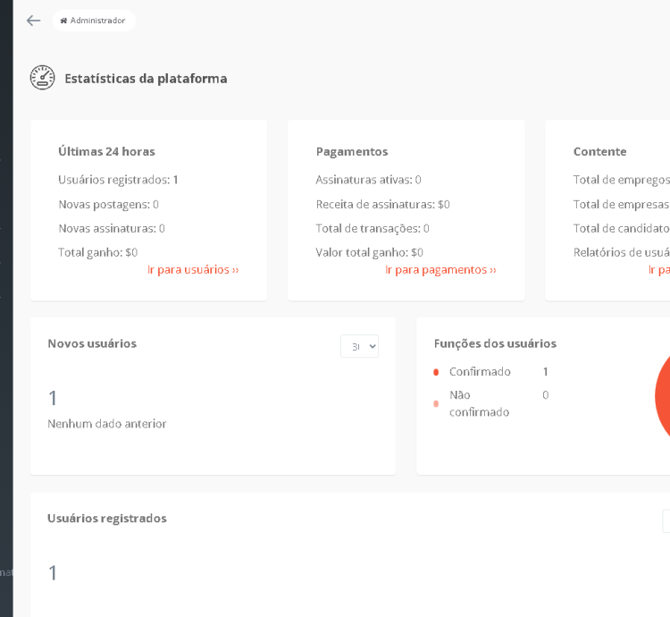Sistema Plataforma Saas De Listagens De Empregos
