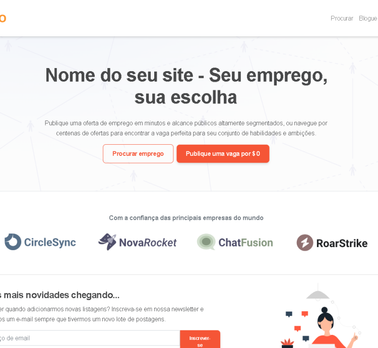 Sistema Plataforma Saas De Listagens De Empregos