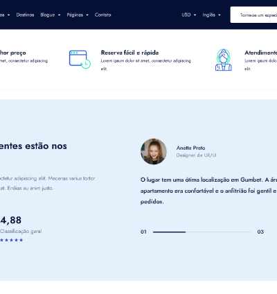Sistema Para  Sites de Reservas Hotel 9
