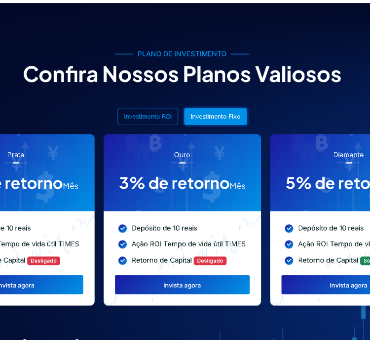 Plataforma De Investimentos