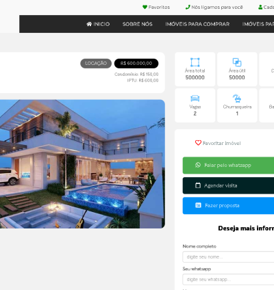 Sistema Para Imobiliárias - Pronto Para Uso! 5