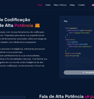 Gerador De Conteúdo Inteligência Artificial Saas 11