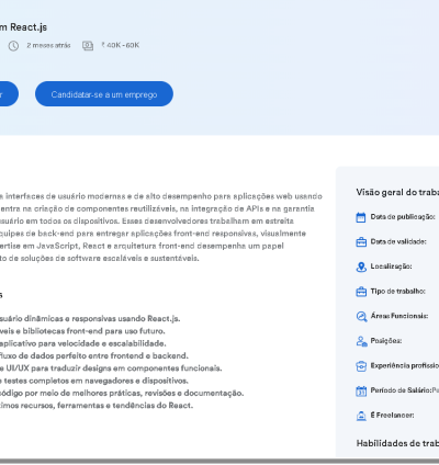 Sistema Laravel Portal De Emprego 2