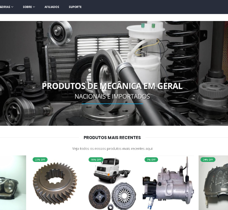 Sistema Completo De Vendas De Autopeças Online