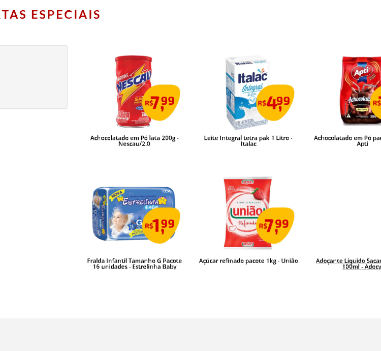 Sistema Site Para Supermercado