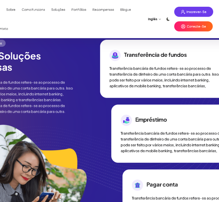 Sistema Bancário Digital Avançado Com Múltiplas Carteiras