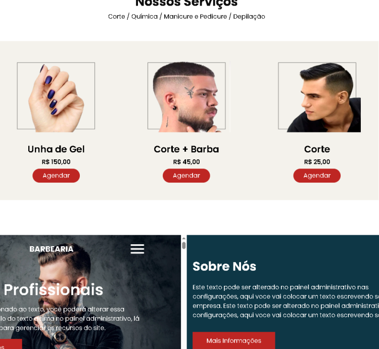 Sistema Completo Para Barbearias Salões De Beleza E Estética