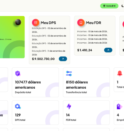 Sistema Bancário Digital Avançado Com Múltiplas Carteiras 5