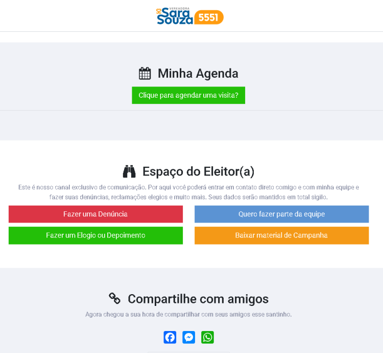 Script Santinhos para Candidatos