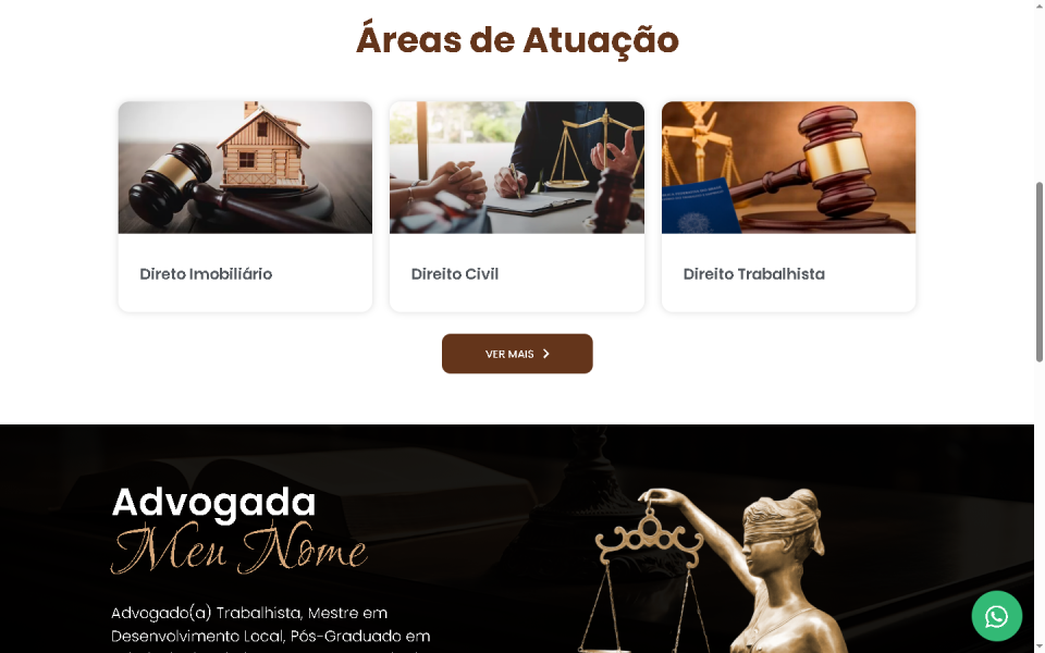 Site Para Advogado WordPress