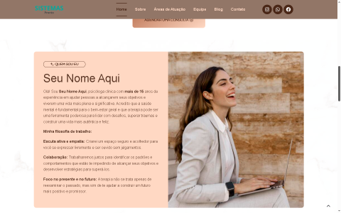 Landing Page para Psicólogo 4