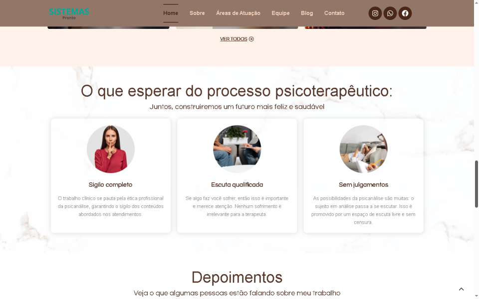 Landing Page para Psicólogo