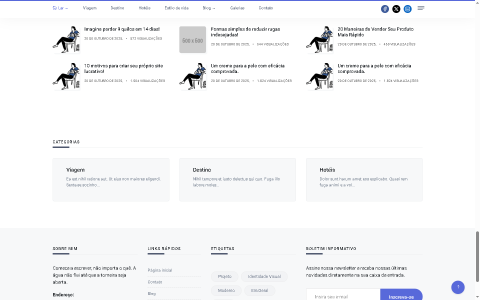 Script de Blog Laravel Limpo 5
