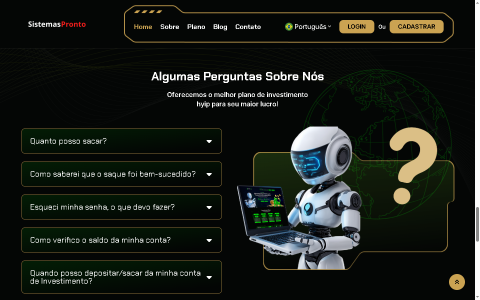 Sistema Completo de Investimento HYIP 8