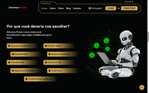 Sistema Completo de Investimento HYIP 6